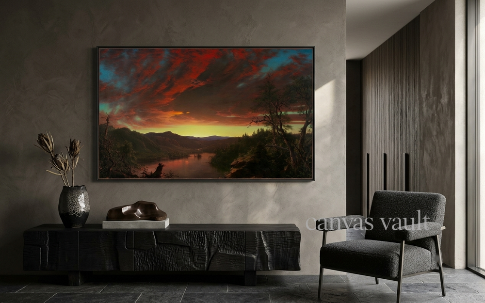 Luminous Wilderness Sunset