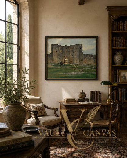 Aigues-Mortes - Sunlight Through the Ancient Walls